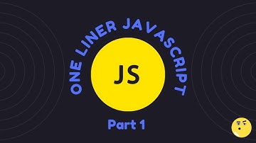 Life Saving JavaScript One Liners to Look Like a Pro - Part 1