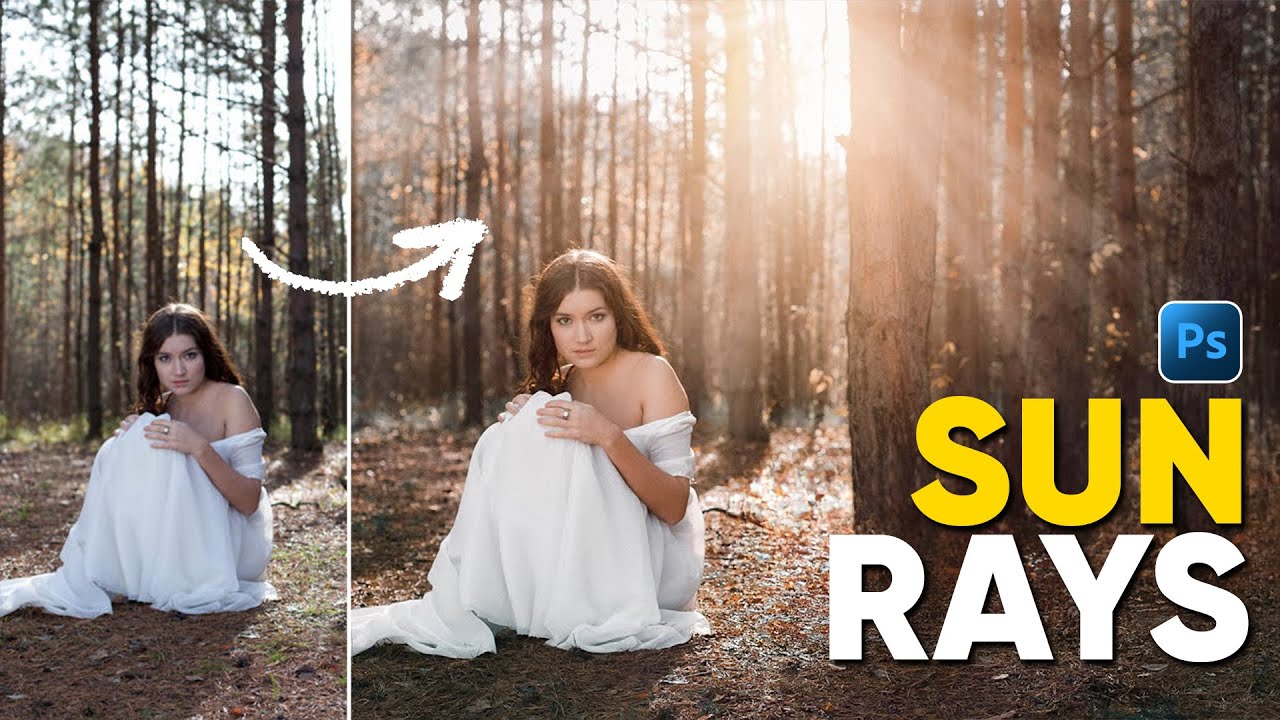 Add Realistic Sun Rays in Photoshop – Lighting Hack You’ll Love! - YouTube