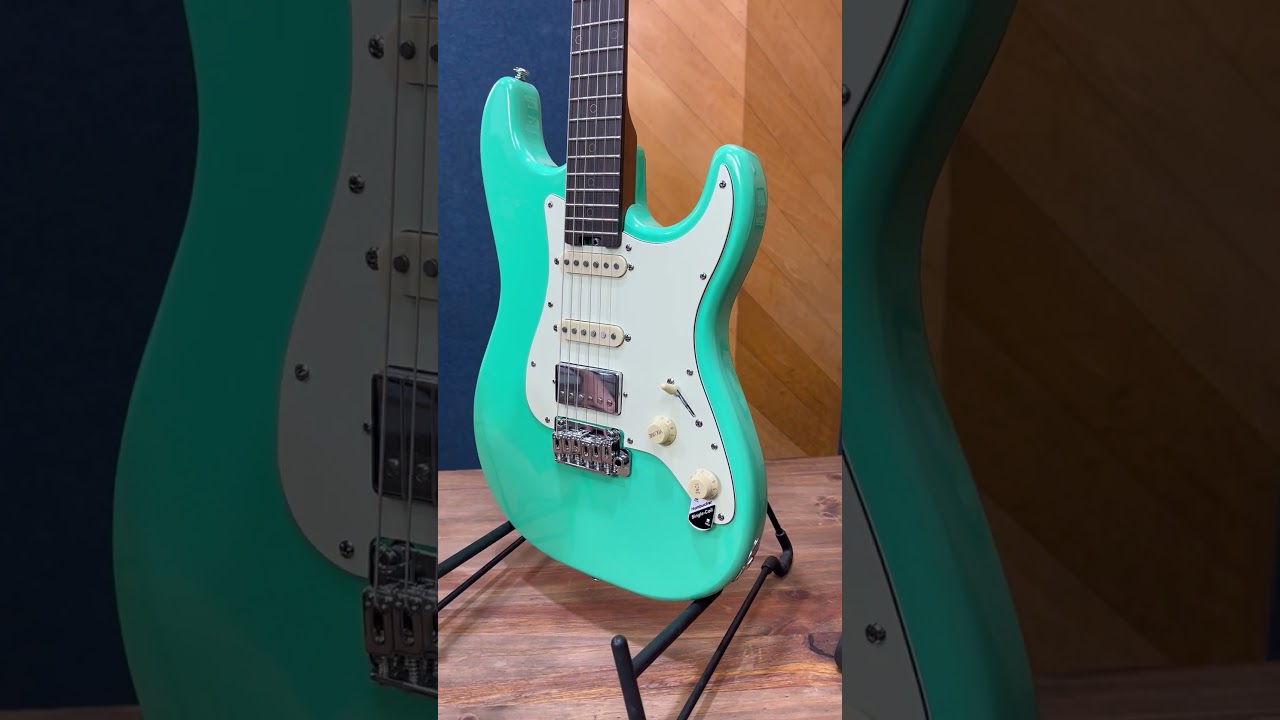SCHECTER Stratocasterタイプ　グリーン Guitarra Schecter Nick Johnston Trad HSS AGR | Atomic Green