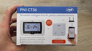 Termostat inteligent wifi PNI CT36 - REVIEW si Instalare screenshot 3