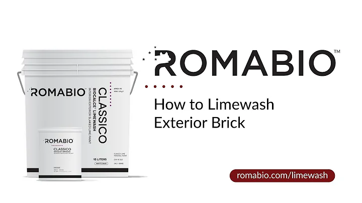 Romabio Classico Limewash Paint Exterior Application