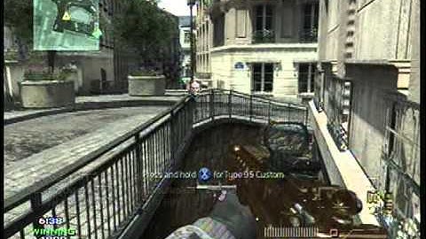 MW3 Gold M4A1 gameplay