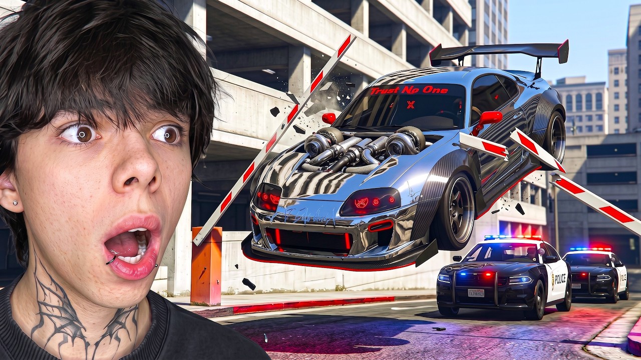 La POLICÍA me QUITA el SUPRA MÁS RÁPIDO de GTA5 RP!