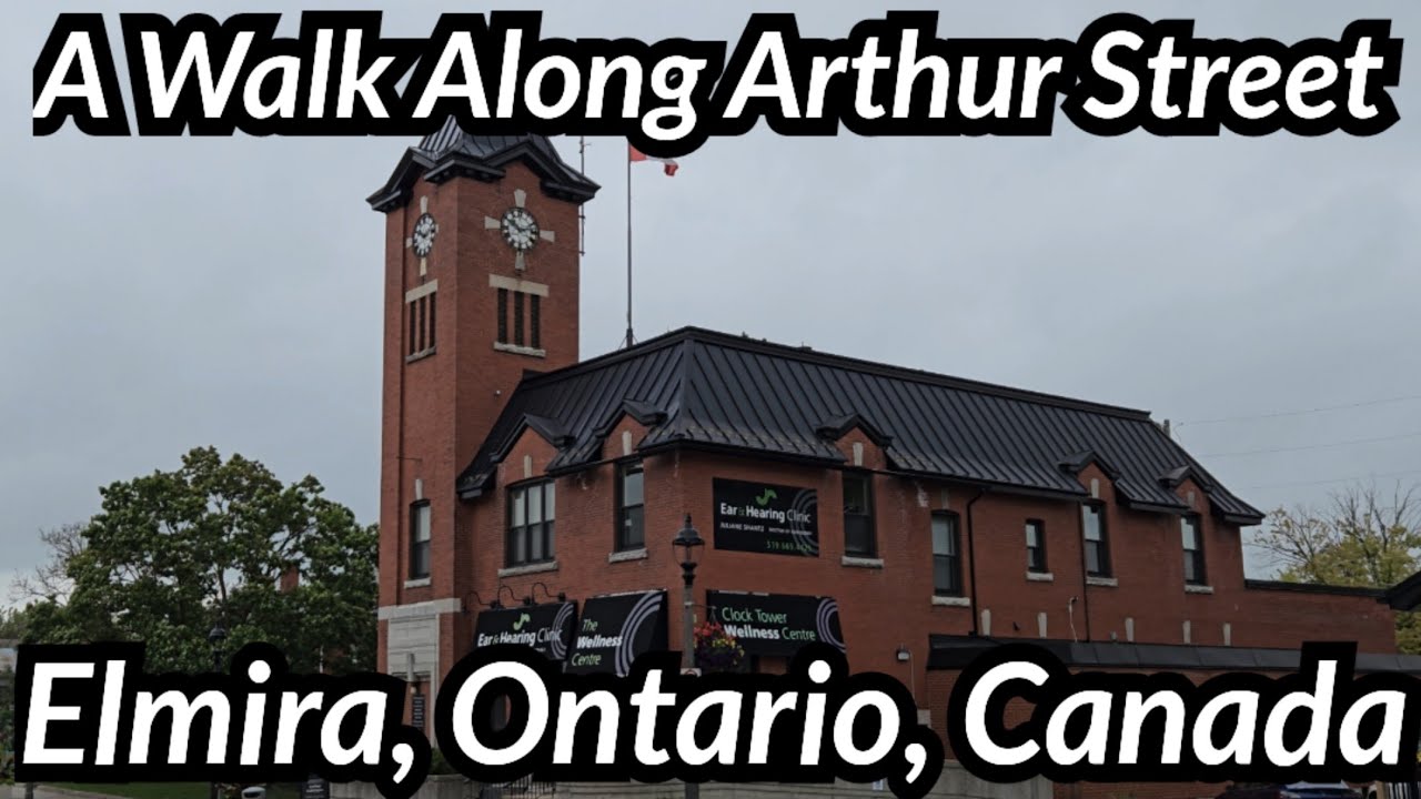 A Walk Along Arthur Street, Downtown Elmira, Ontario, Canada 🇨🇦 YouTube