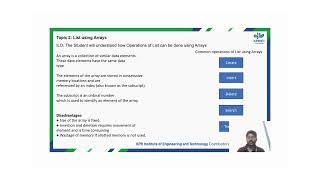 List ADT and Array Operations - Final