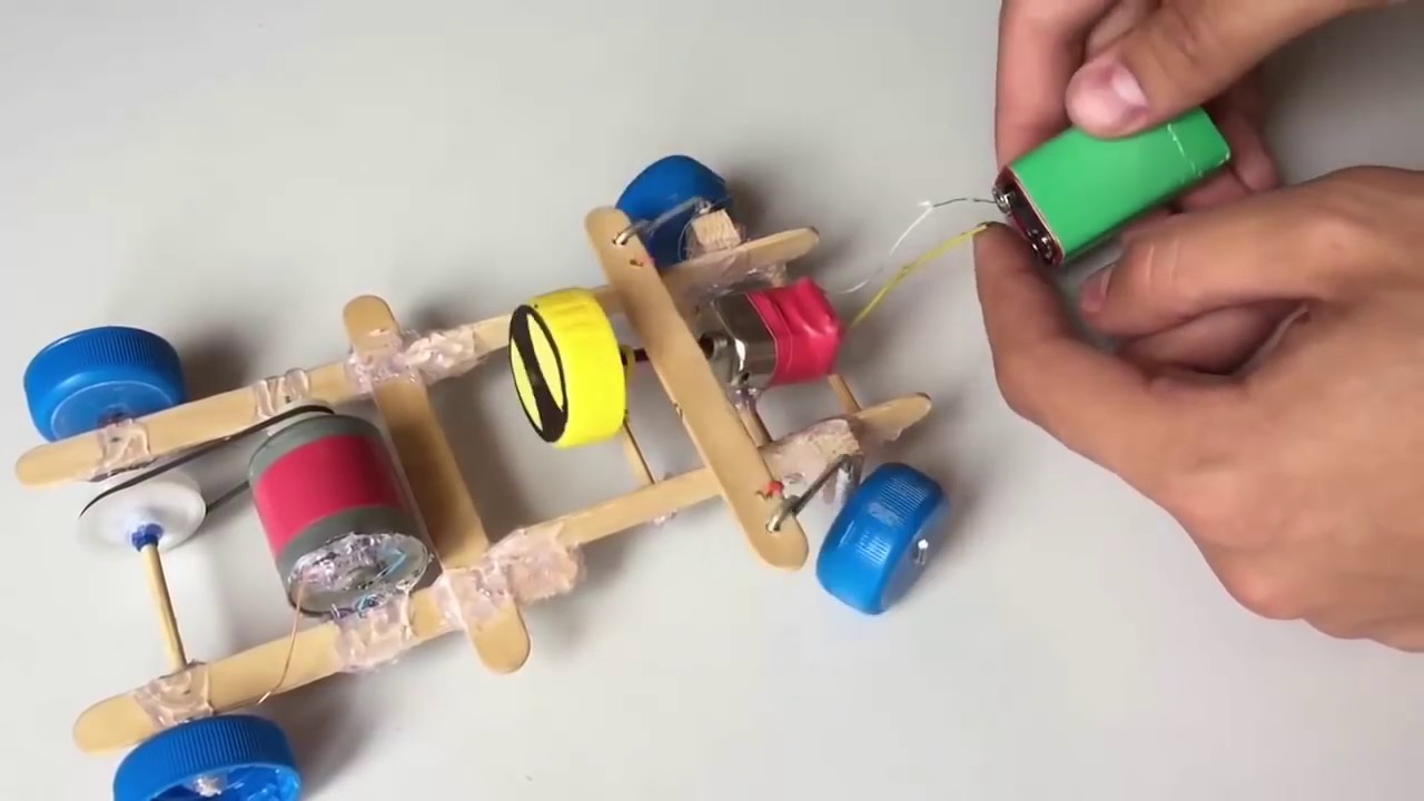  Cara  membuat mobil  mainan dengan remote control Membuat 