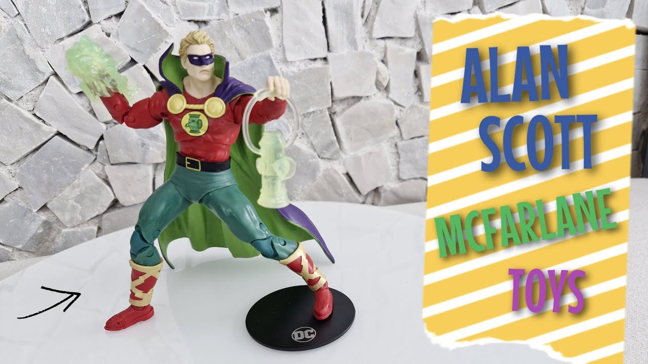 GREEN LANTERN ALAN SCOTT MCFARLANE TOYS | DAY OF VENGEANCE