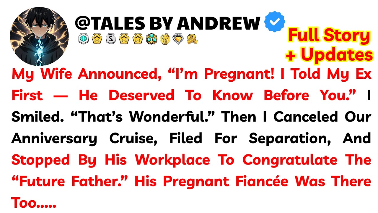 My Wife Announced, “I’m Pregnant! I Told My Ex First — He Deserved To Know Before You.” I Smiled