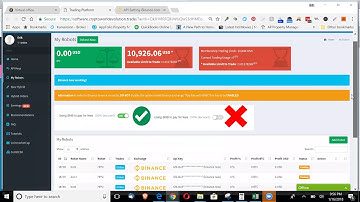 How to set up a Binance auto trading bot in Crypto World Evolution