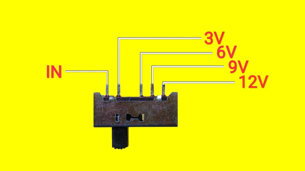 DIY Variable Power Supply Circuit..How To Make Adjustable DC Voltage