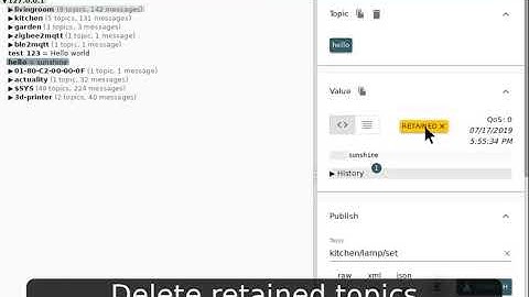 Tutorial - MQTT Explorer
