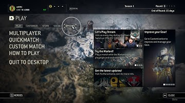 How To Enable Invert Movement X Axis In For Honor