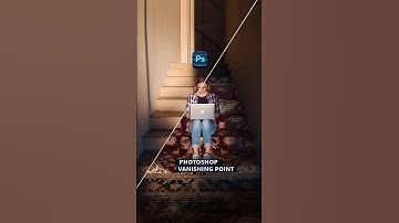How To Put Design On Stairs Using Vanishing Point   Photoshop Tutorial shorts