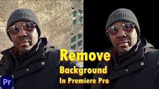 How to remove and replace an image background in Premiere Pro