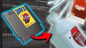 How To Clean Your Nintendo Cartridge Games