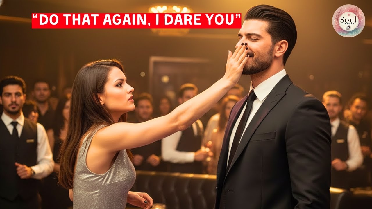 She Slapped a CEO Thinking He Was a Drunk Stranger — Then He Whispered, “Do That Again. I Dare You