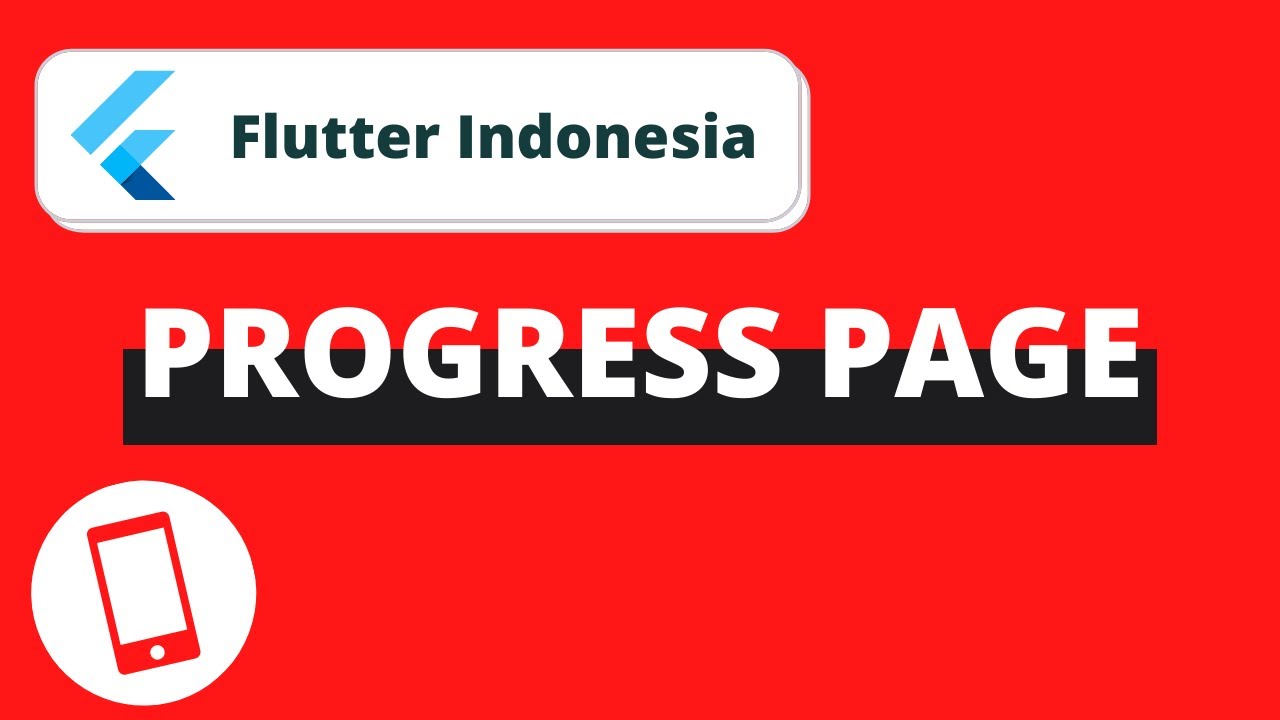 MultiPage With Progress Bar Flutter Indonesia - YouTube