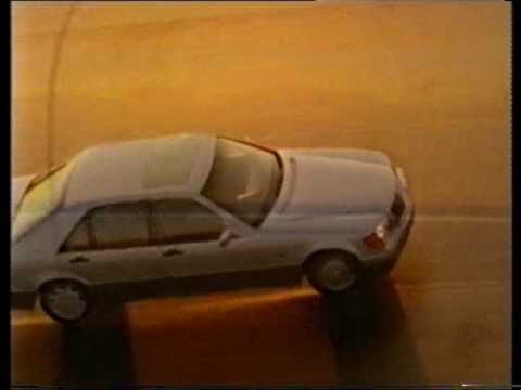 Australian Mercedes Benz S Class car commercial 1992