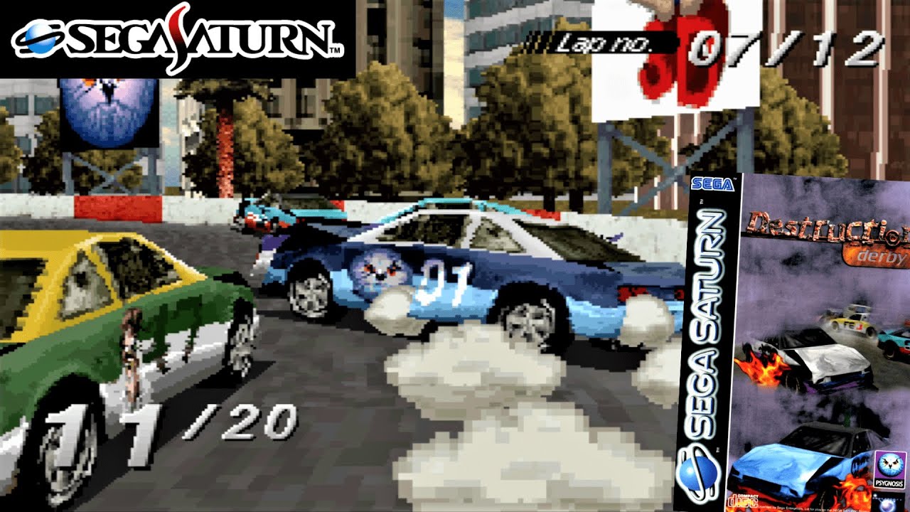 Jogo destruction derby - sega saturn (japonês) em Brasil | jogos