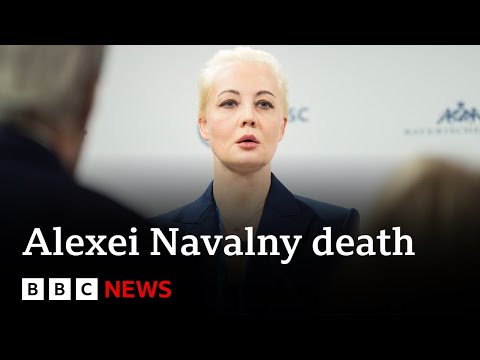 Vladimir Putin killed my husband says Alexei Navalny's widow Yulia Navalnaya | BBC News