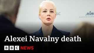 Vladimir Putin killed my husband says Alexei Navalny's widow Yulia Navalnaya | BBC News