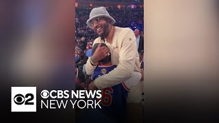 Knicks fan named after Carmelo Anthony meets namesake at NBA Finals Game 4