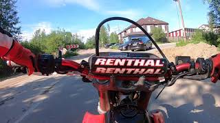 Honda XR250. Тест камеры. GoPro 7 Black