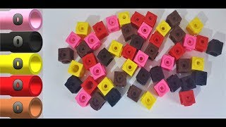 Learn Colours and Counting with cubes