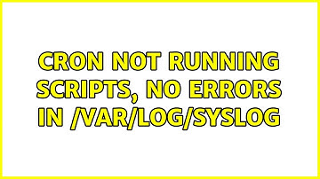 Ubuntu: Cron not running scripts, no errors in /var/log/syslog