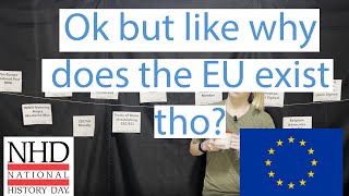 Learning the history of the EU while Slowly Losing my Mind | National History Day 2022 Project