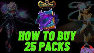 Do We Need More Videos About Splinterlands: How To Buy 25 Chaos Legion Packs?