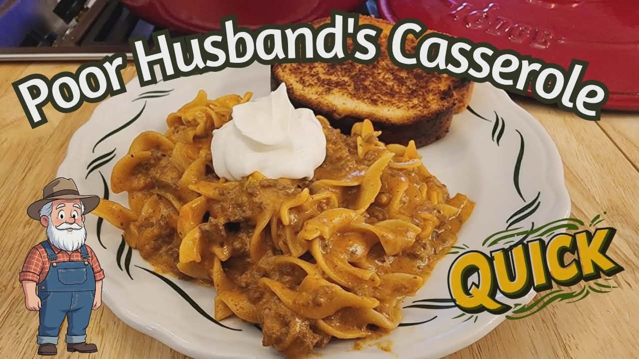 Poor Husband's Casserole - Struggle Food - The Hillbilly Kitchen #cooking #food #recipe #love #faith