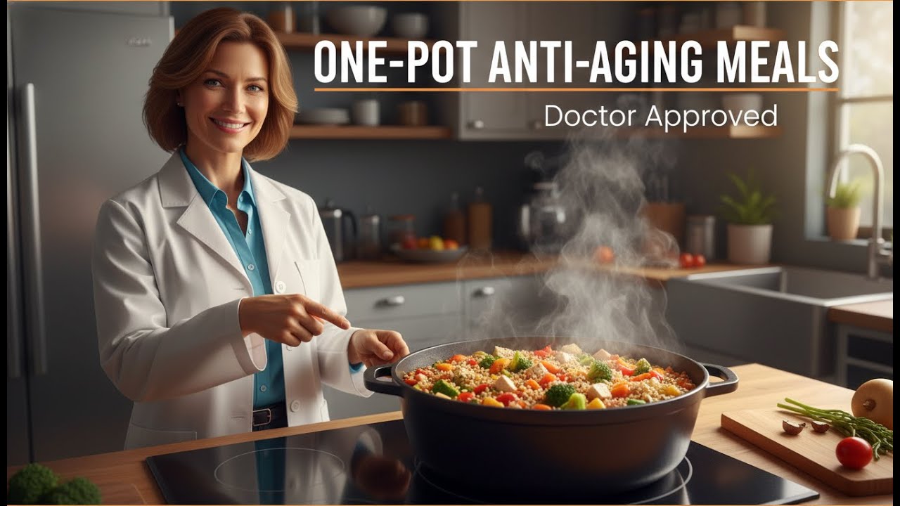 One-Pot Anti-Aging Meals | Doctor-Approved Longevity Recipes for Healthy Aging