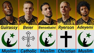 Religion of DORTMUND Football Club Players In 2026 😱