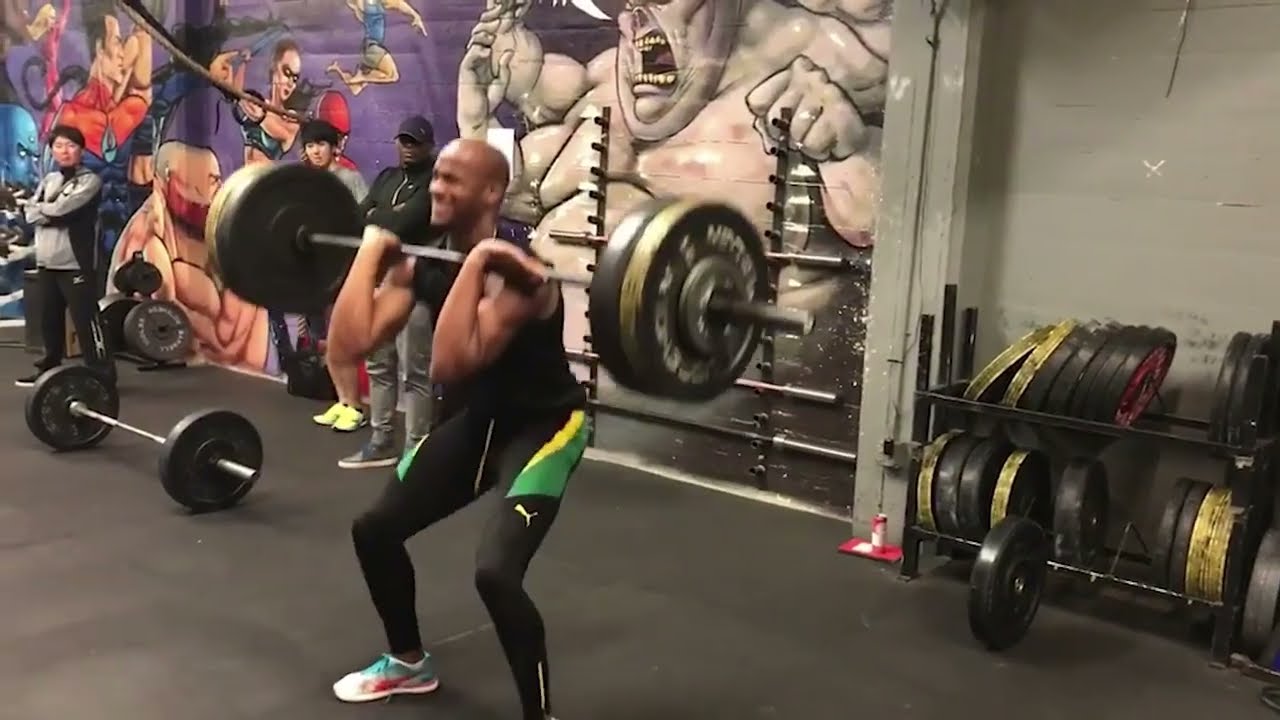 アサファパウエル　トレーニング　筋トレ　陸上　100M元世界記録保持者Asafa Powell