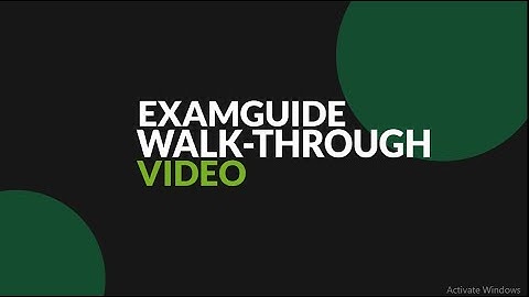 EXAMGUIDE OLD WEBSITE WALK-THROUGH VIDEO  | EDUCATIONAL | COMPUTER-BASED TESTING KIT