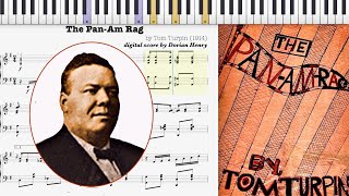 The Pan-Am Rag by Tom Turpin (1914, Ragtime piano)