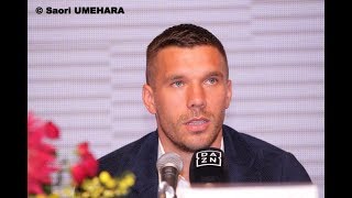 ウェルカム、ポルディ！ ポドルスキが神戸で楽しみなのはやっぱりアレだった