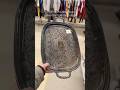 Silver cleaning vintage tray #asmr #cleantok #thrift #recycling #silver