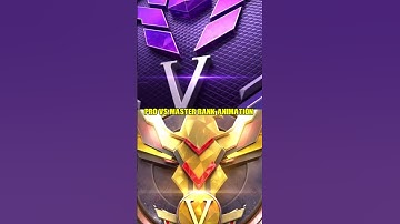 Pro Vs Grand Master Rank Animation in CODM 💀
