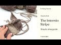 Knitting Tutorial - The Intarsia Stripe (The Hello Vest)