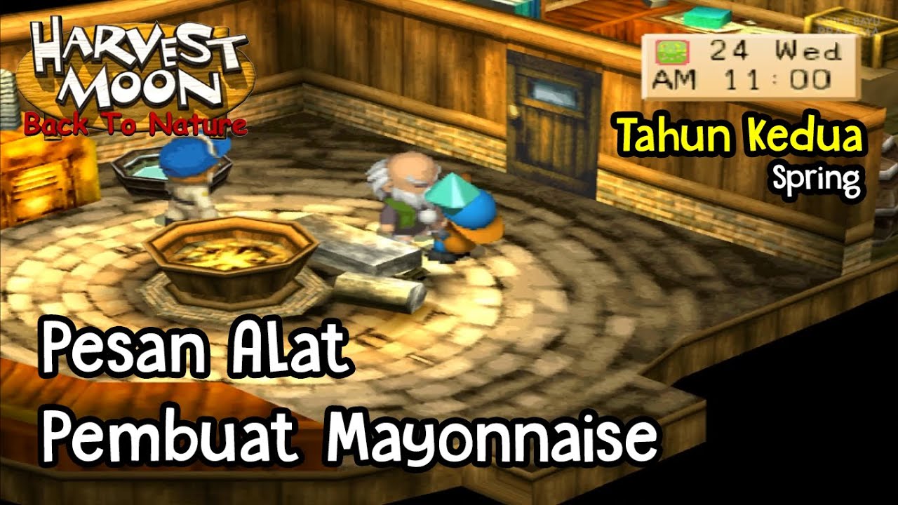 Pesan Alat Pembuat Mayonnaise Maker Harvest Moon Back To Nature YouTube