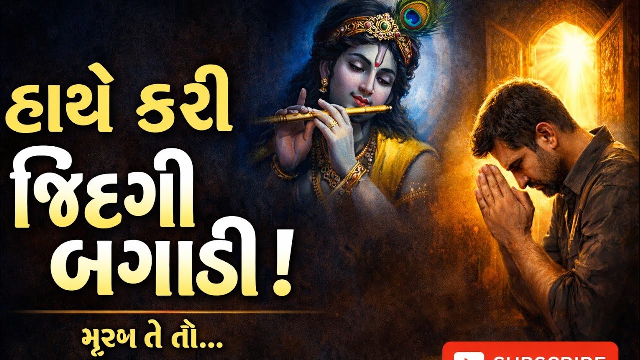 હાથે કરી જિંદગી બગાડી મૂરખ તેતો | New Gujarati Sandesha Bhajan | Rahul Thakkar