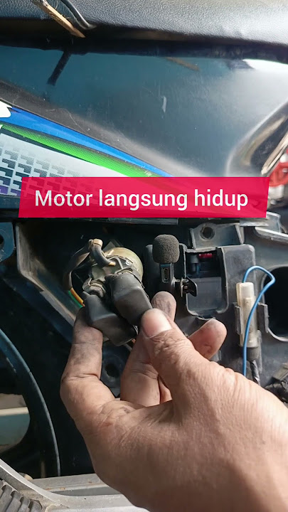 Starter motor Supra bunyi cetak-cetek #shorts
