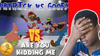 Patrick VS Goofy - Cartoon Beatbox Battles - REACTION **🔥 bars** **🔥 bars**