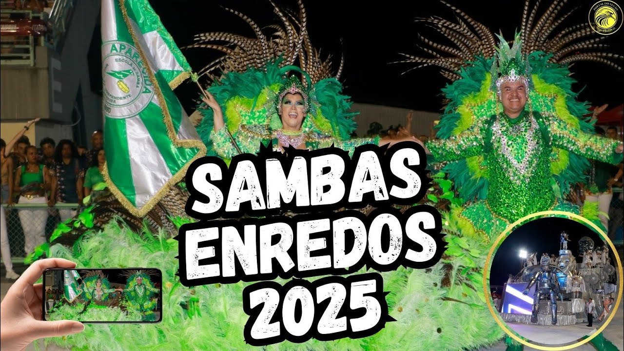 Sambas Enredos Carnaval de Manaus 2025 | GRUPO ESPECIAL