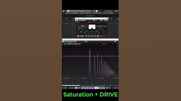 What SATURATION looks like #shorts  #cinematic #saturation #cubase