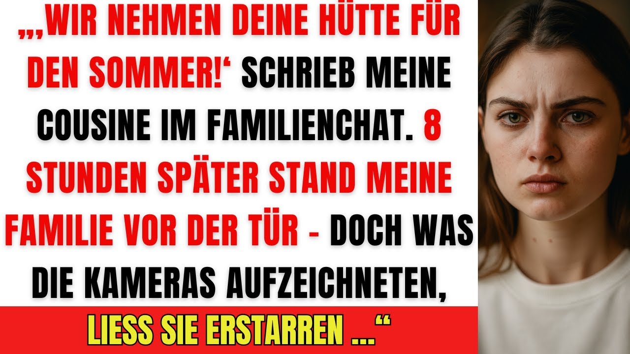 Meine Familie plante, meine Berghütte zu besetzen – doch ich schlug zurück