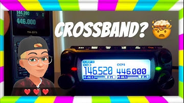 YAESU FTM-150R | Crossband Repeat: How To & Demo