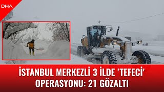 Bitliste 211 Köy Ve Mezra Yolu Kapandı Kar Kalınlığı 152 Santimetreye Ulaştı